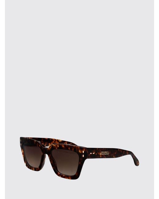 Isabel Marant Brown Acetate Sunglasses