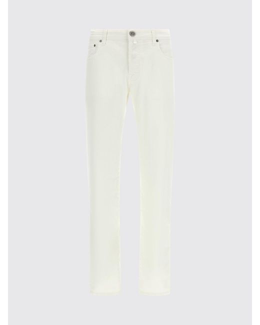 Jacob Cohen White Slim Fit Jeans for men