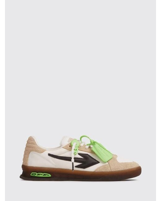 Off-White c/o Virgil Abloh White End Of Play Suede And Nylon Sneakers for men