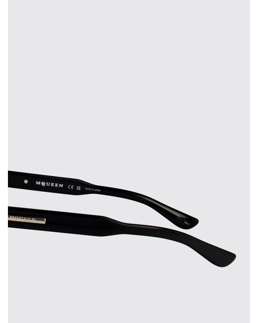 McQueen Black Am0497S Sunglasses for men