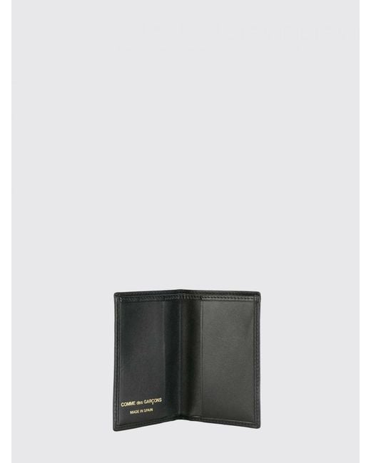 Comme des Garçons White Calf Leather Card Holder