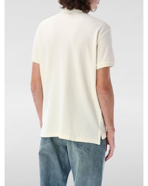 Polo Ralph Lauren White Cotton Polo Shirt With Logo for men