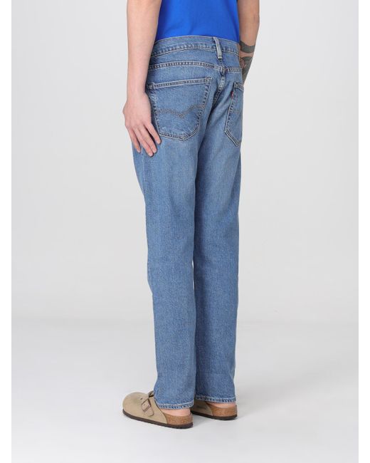 Levi's Blue 502 Regular Taper Jeans for men