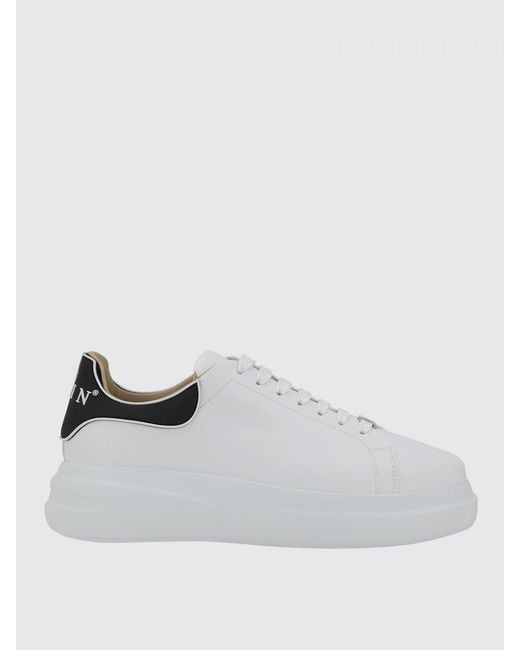 Philipp Plein White Leather Sneakers for men