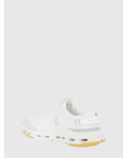 On Shoes White Cloudnova Form 2 Mesh Sneakers On for men