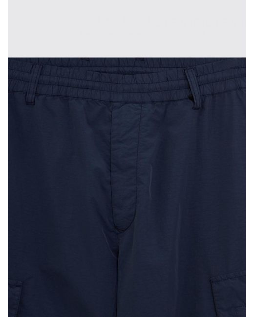 C P Company Blue Technical Fabric Cargo Trousers for men