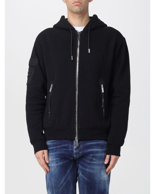 Dsquared2 Ducati Blue Sweatshirt for men