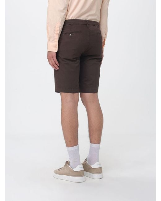 Re-hash Gray Bernini Linen Cotton Shorts for men