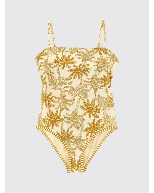 Eres Natural Printed One Piece Swimsuit