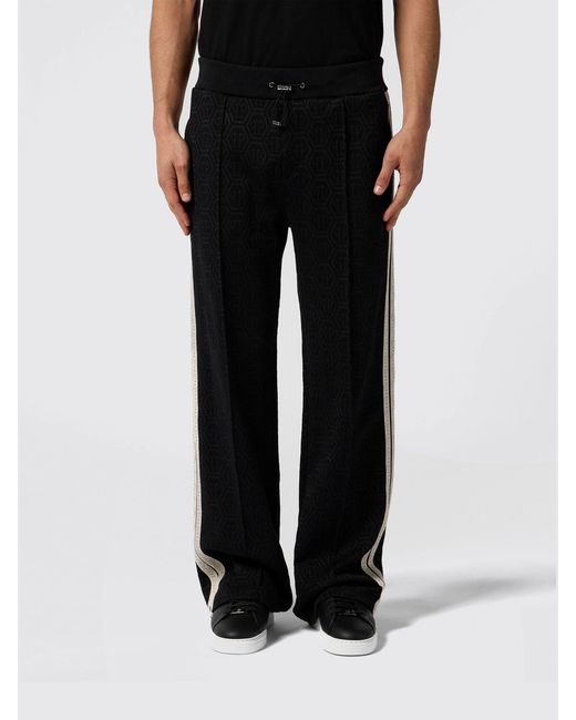Philipp Plein Black Pants for men