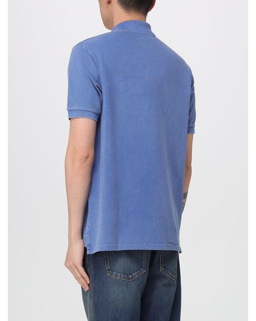 Isabel Marant Blue Casual Cotton Polo Shirt for men