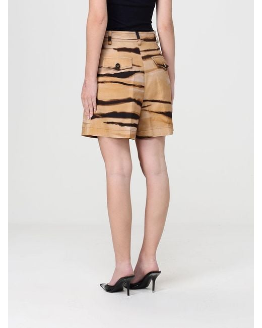 Elisabetta Franchi Natural Cotton Shorts