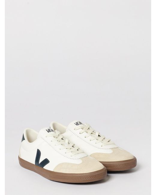 Veja White Volley Sneakers for men