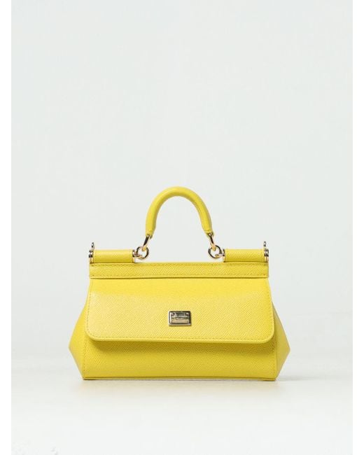 Dolce & Gabbana Yellow Handtasche