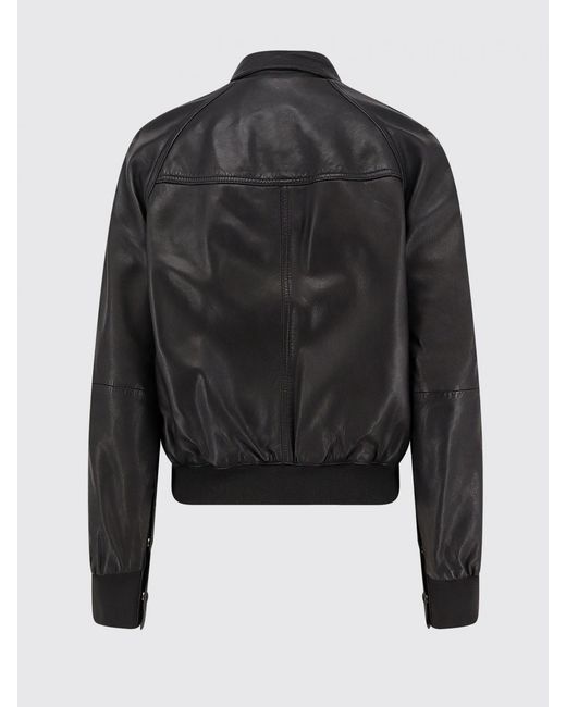 Pinko Black Leather Jacket