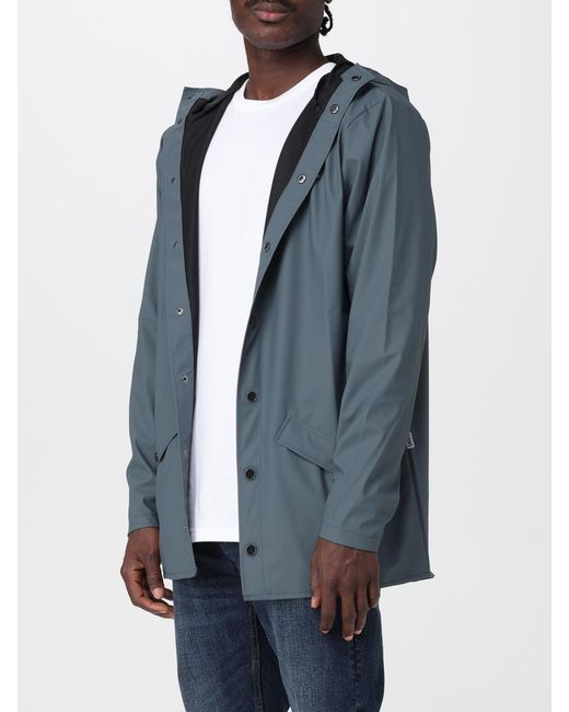 Rains Blue Jacket for men