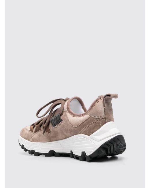 Brunello Cucinelli Brown Schuhe Damen