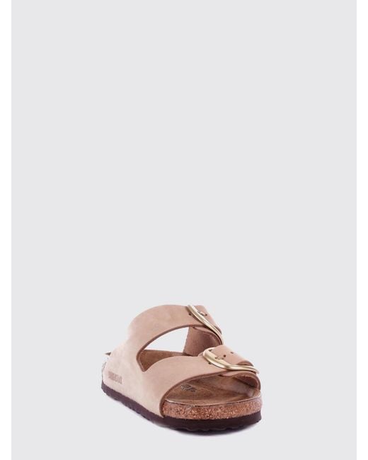 Birkenstock Pink Arizona Nubuck Sandals