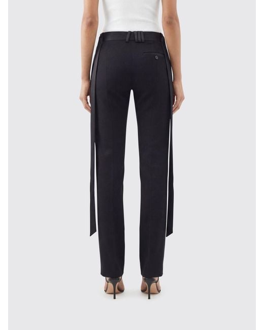 The Attico Blue Wool Tailored Trousers