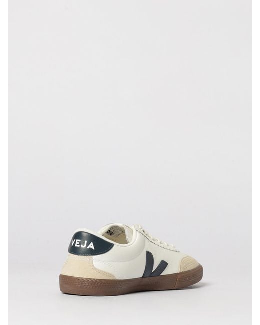 Veja White Volley Sneakers for men