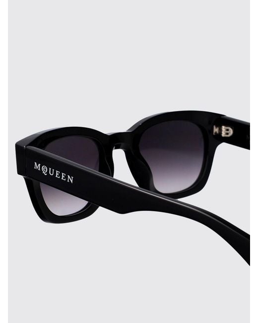 McQueen Black Am0530S Sunglasses for men