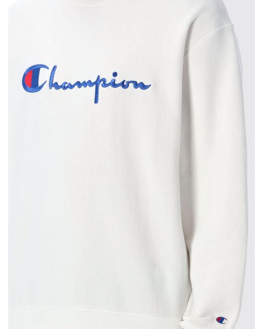 Champion White Sweatshirt for men
