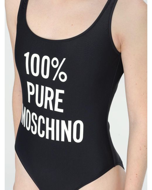 Moschino Couture Black Swimsuit