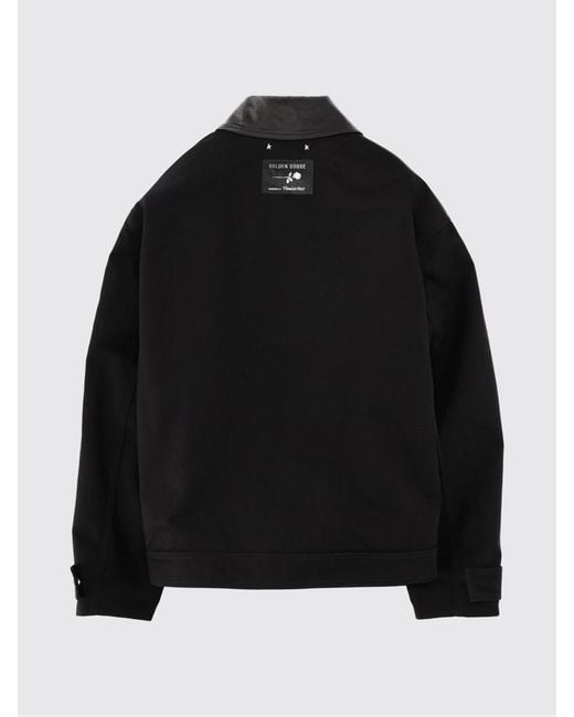 Golden Goose Deluxe Brand Black Wool Bomber Jacket for men