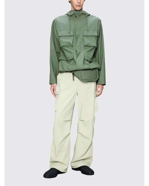 Rains Green Jacket for men