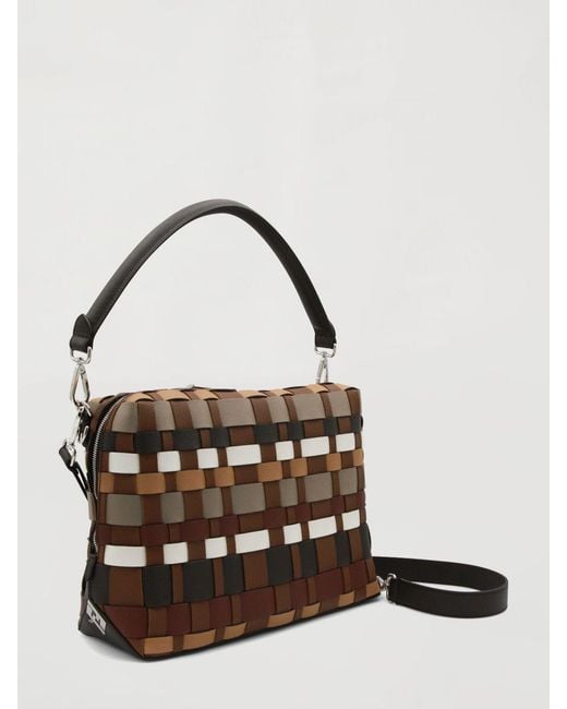 Borsa Tote Lui di Fendi in Red da Uomo