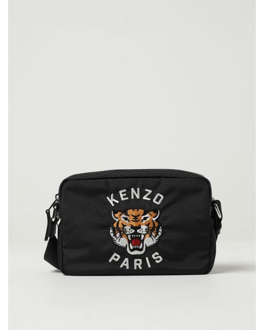 KENZO Black Shoulder Bag for men