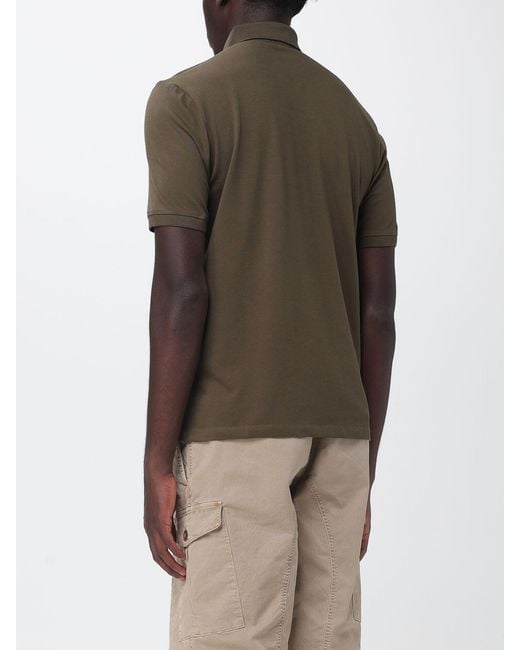 Blauer Brown Cotton Polo Shirt for men