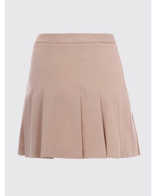 Lacoste Pink Stretch Cotton Mini Skirt