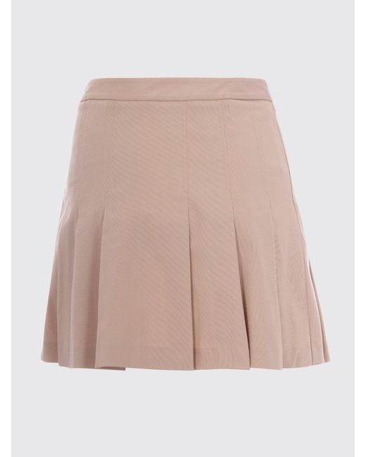 Lacoste Pink Stretch Cotton Mini Skirt