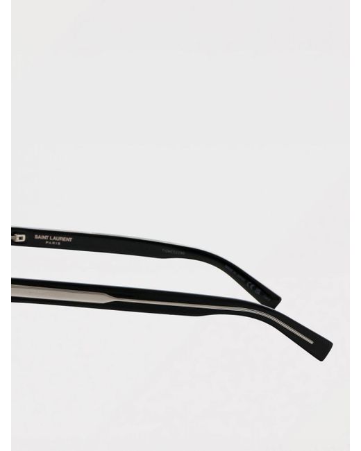 Occhiali Da Sole Uomo di Saint Laurent in Black da Uomo
