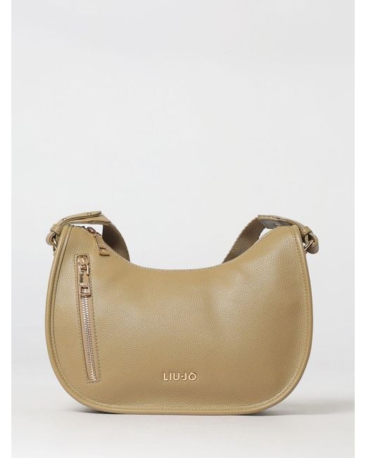 Liu Jo Natural Grained Faux Leather Bag