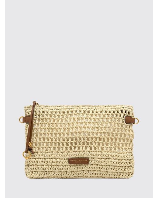 Gianni Chiarini Metallic Shoulder Bag Club Marcella