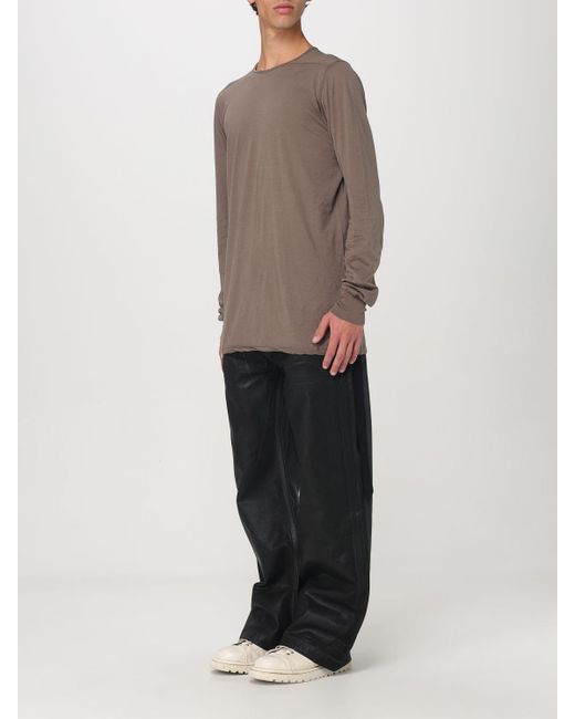 Camiseta Hombre Drkshdw Rick Owens de hombre de color Gray