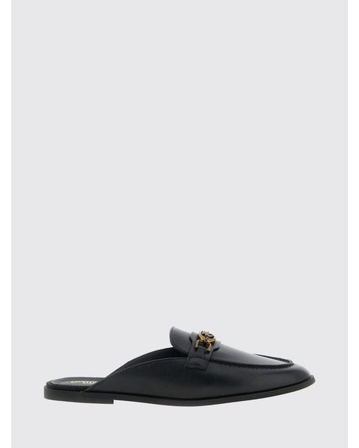 Pinko Black Naty 09 Leather Mules