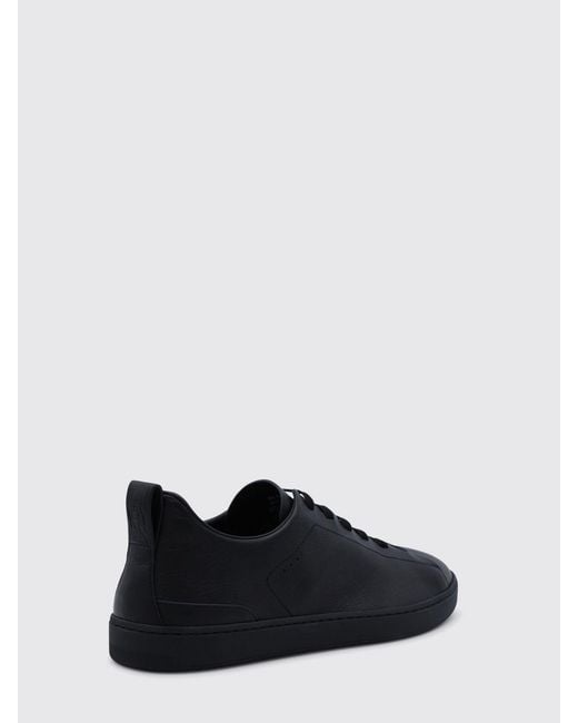 Church's Black Leather Sneakers for men