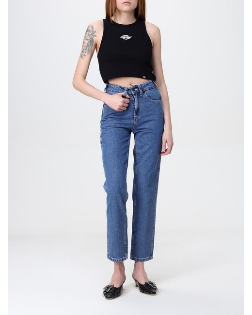 Dickies Blue Straight Leg Jeans