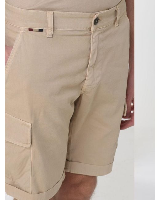 Mason's Natural Cargo Shorts for men