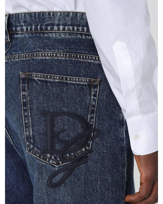 Dolce & Gabbana Blue Dolce &Amp Gabbana Jeans for men