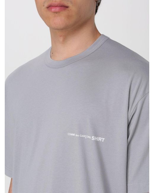 Camiseta Comme des Garçons de hombre de color Gray