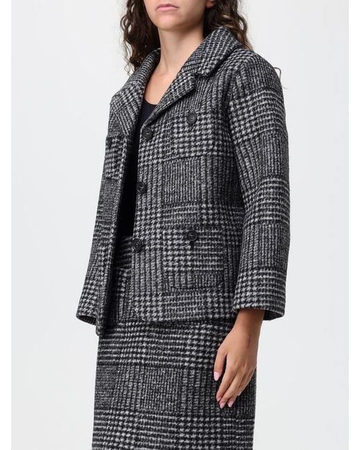 N°21 Gray Single-Breasted Prince Of Wales Check Blazer