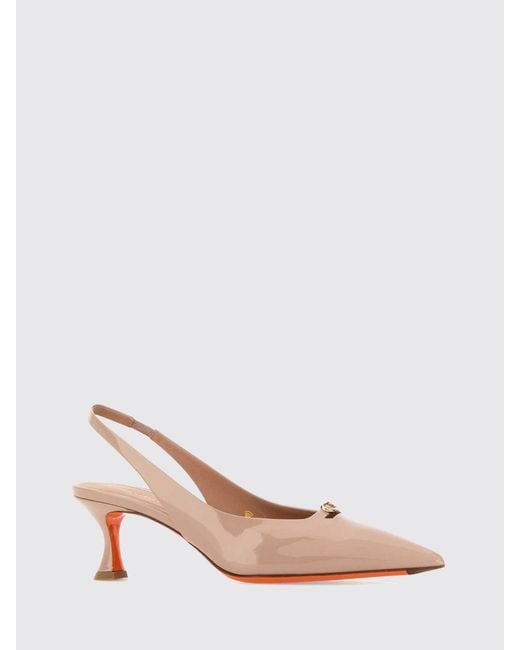 Santoni Pink High Heel Shoes