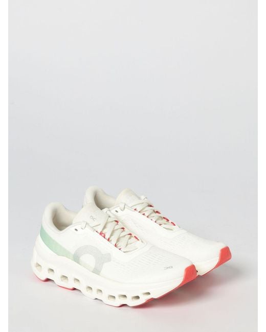 On Shoes White On Cloudmonster 1 Mesh Sneakers