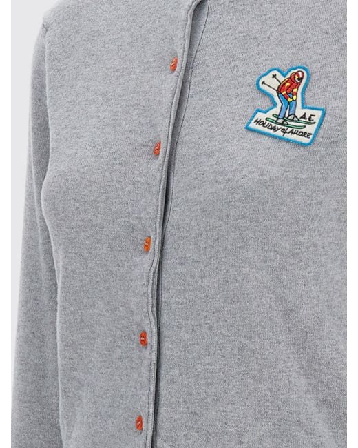 ALESSANDRO ENRIQUEZ Gray Pullover Damen