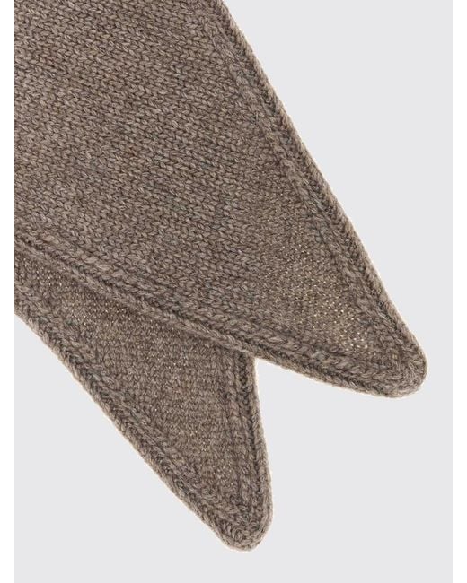 The Row Gray Triangular Bandana