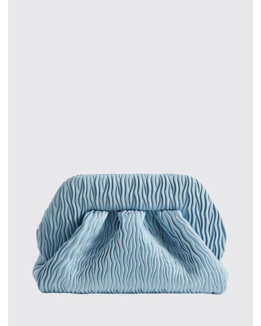 THEMOIRÈ Blue ThemoirÈ Bios Embossed Vegan Leather Clutch